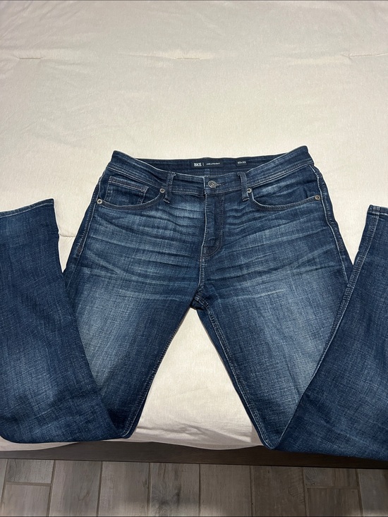 BKE Other - BKE Men's Blue Washed straight Jeans